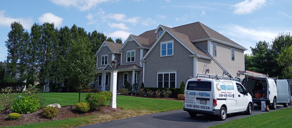 Power washing services in Charlton, MA